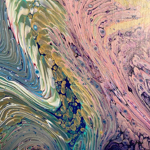 Abstract Pour 7